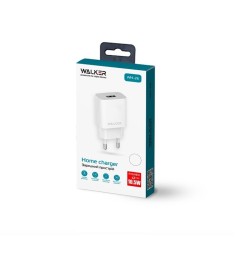 СЗУ-адаптер Walker WH-26 2.1A (1USB) + кабель Type-C (Білий)